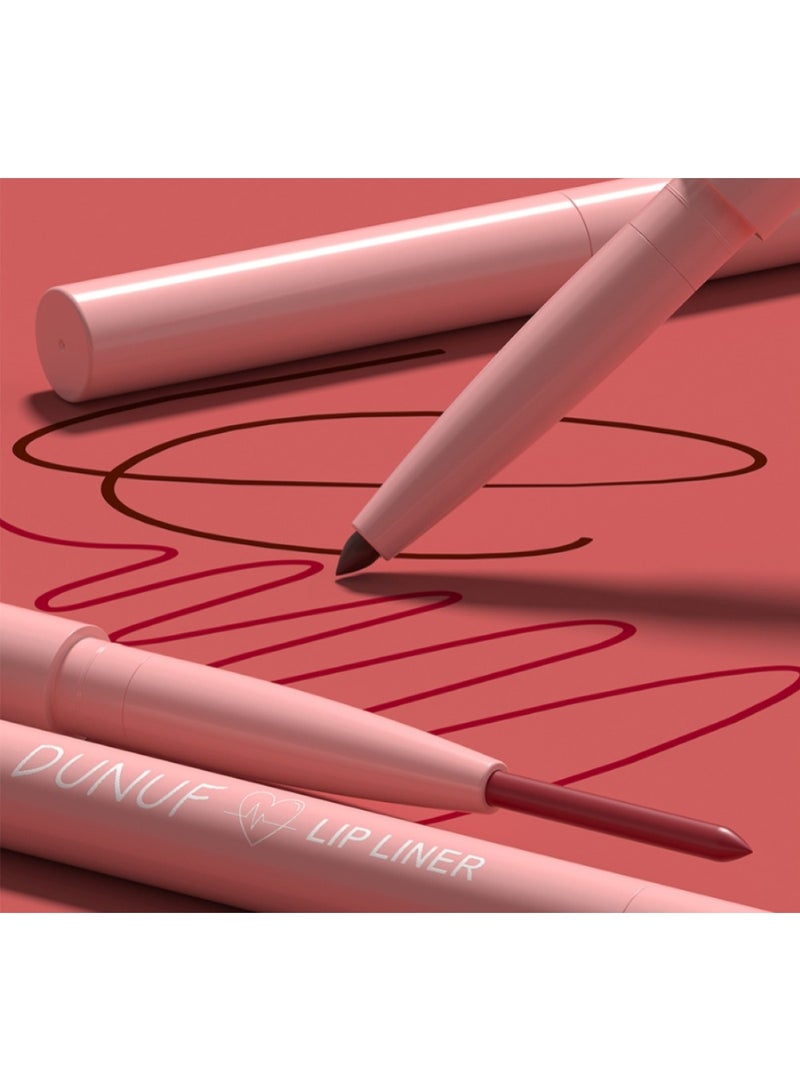 Huitich 12-Piece Velvet Matte Lip Liner Set – Easy-Apply Nude Lipstick & Lipstick Pen Collection - Image 3